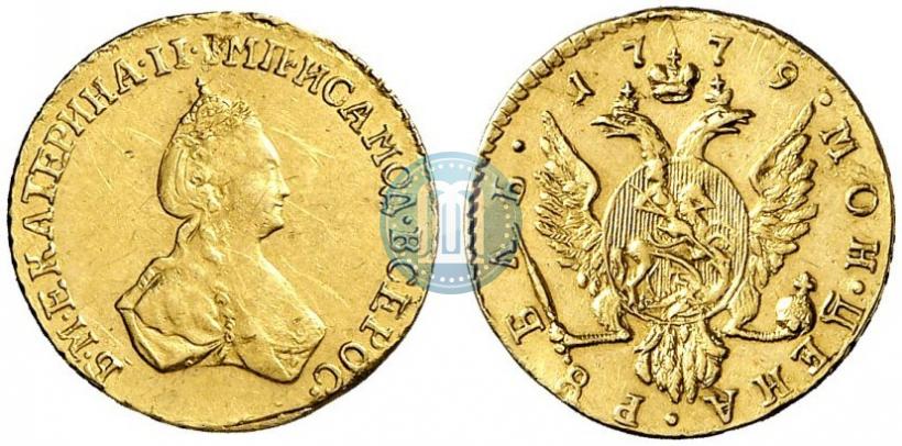 Picture 1 rouble 1779 year  