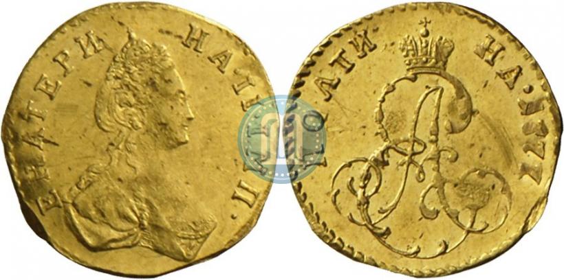 Фото Полтина 1777 года  