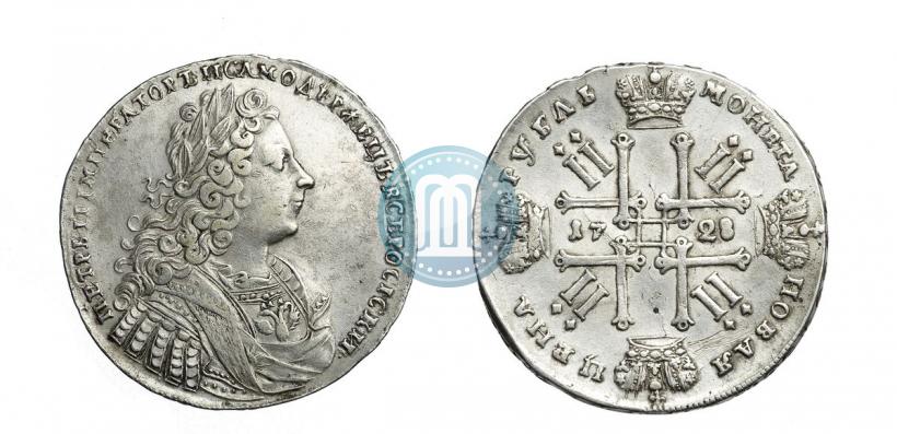 Фото 1 рубль 1728 года  "Тип 1728"