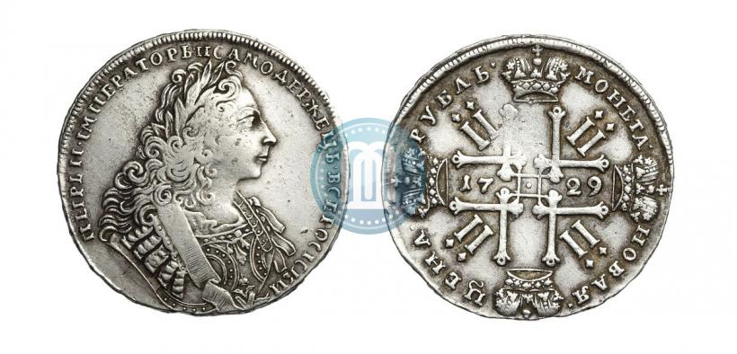 Picture 1 rouble 1729 year  "Type of 1729"