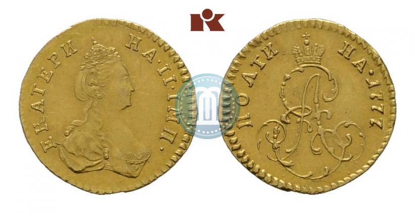 Фото Полтина 1777 года  