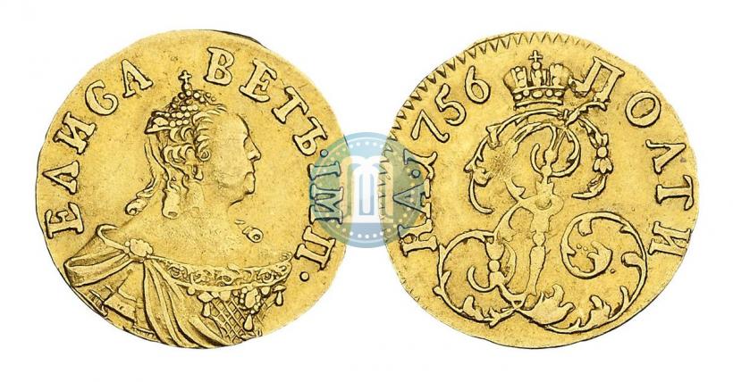 Picture Poltina 1756 year  
