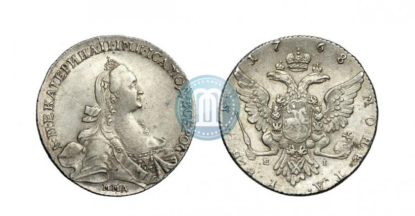 Picture 1 rouble 1768 year ММД-EI 