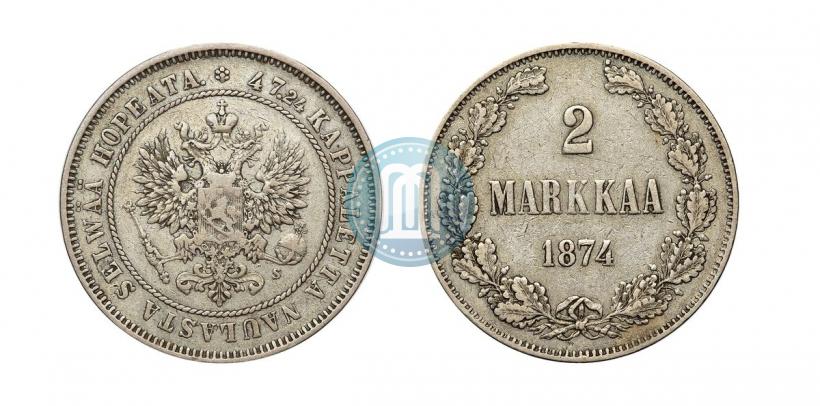 Фото 2 марки 1874 года S 