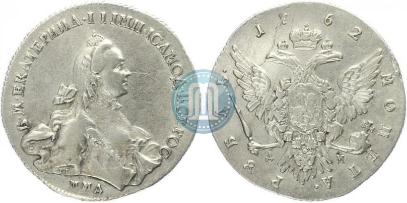 Picture 1 rouble 1762 year ММД-ДМ 