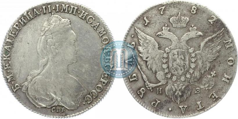 Picture 1 rouble 1782 year СПБ-ИЗ 