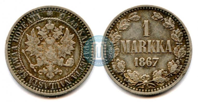 Фото 1 марка 1867 года S 