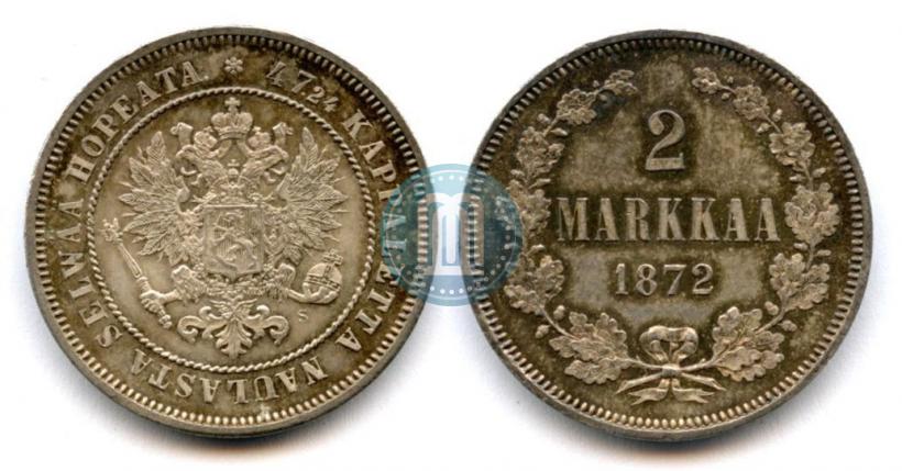 Фото 2 марки 1872 года S 