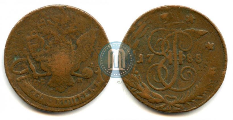 Фото 5 копеек 1788 года СПМ 