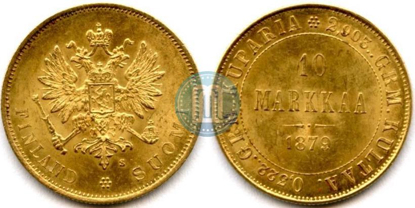 Picture 10 markkaa 1879 year S 