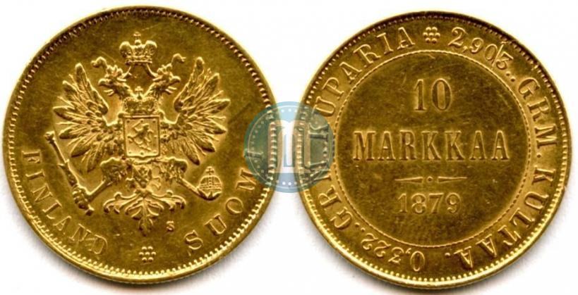 Picture 10 markkaa 1879 year S 