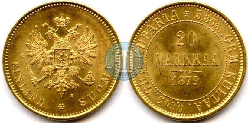 Picture 20 markkaa 1879 year S 