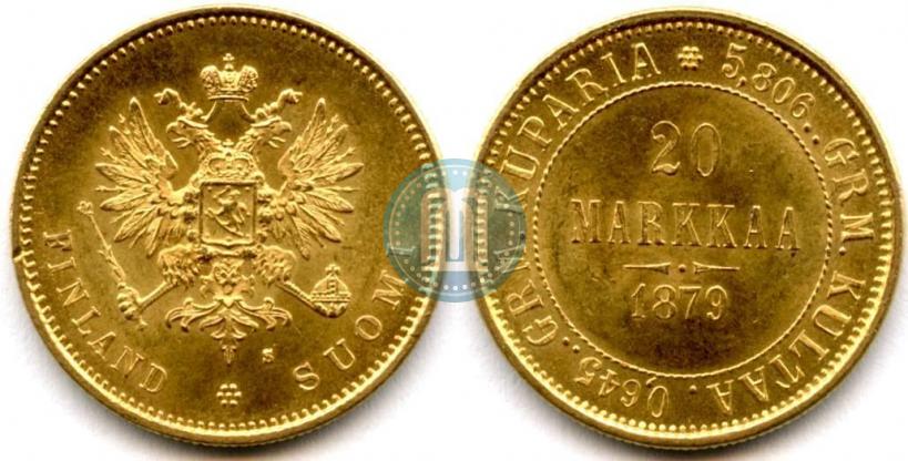 Фото 20 марок 1879 года S 