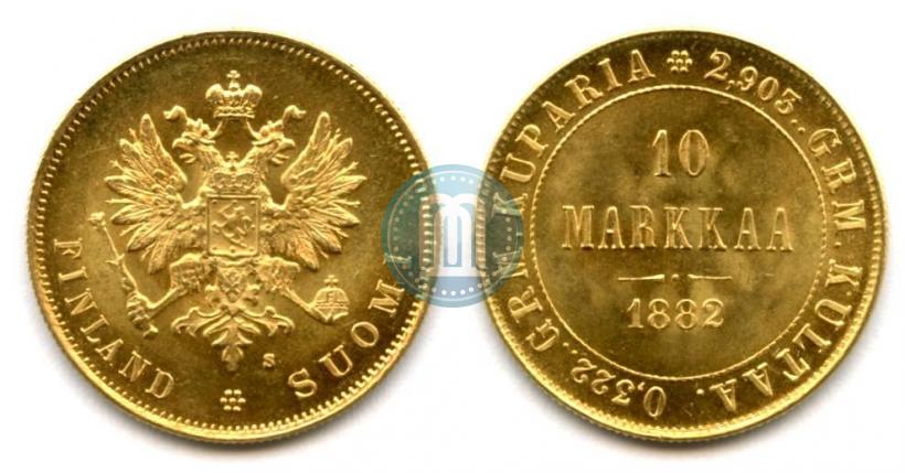 Фото 10 марок 1882 года S 