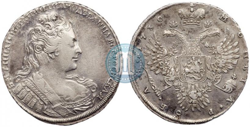 Picture 1 rouble 1730 year  