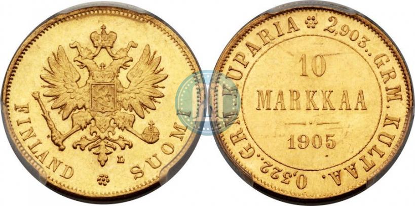 Фото 10 марок 1905 года L 