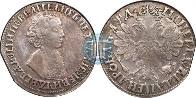 Picture 1 rouble 1704 year  