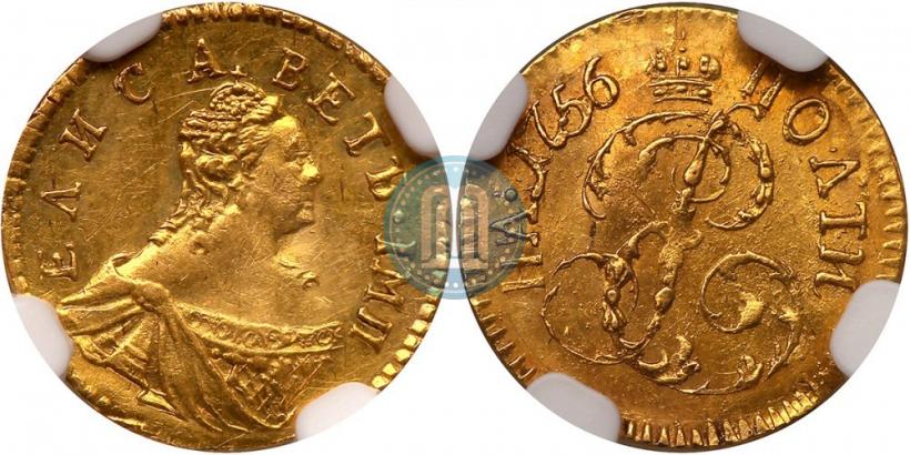 Picture Poltina 1756 year  