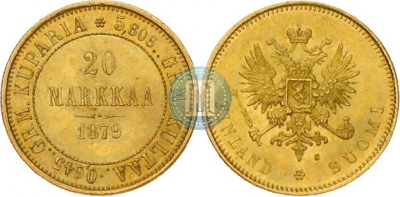 Фото 20 марок 1879 года S 