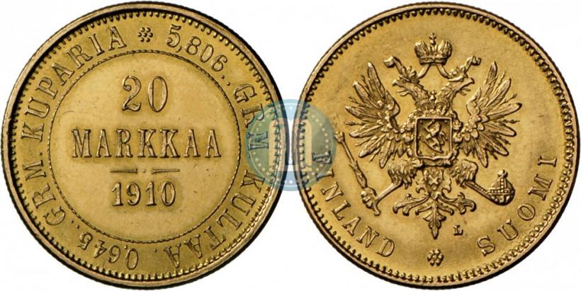 Фото 20 марок 1910 года L 