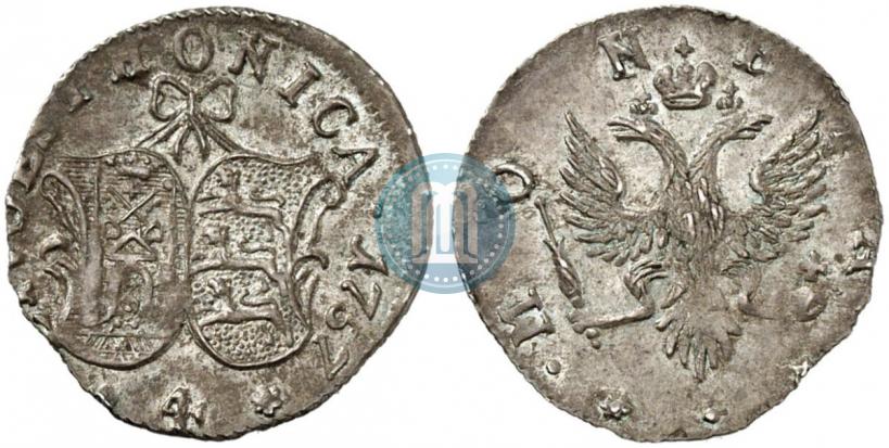 Фото 4 копейки 1757 года  "Ливонез"