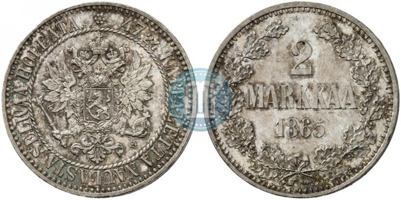 Фото 2 марки 1865 года S 