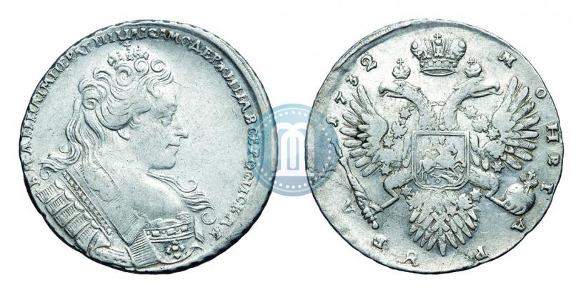 Фото 1 рубль 1732 года  