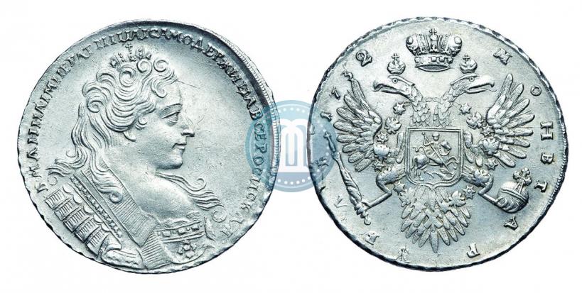 Picture 1 rouble 1732 year  