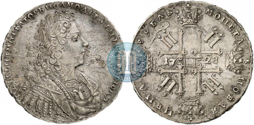 Фото 1 рубль 1728 года  "Тип 1728"