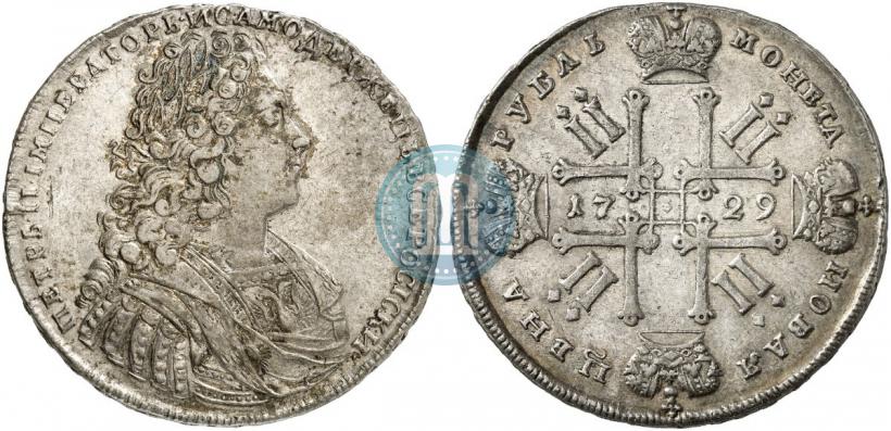 Picture 1 rouble 1729 year  "Type of 1728"