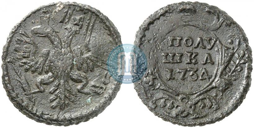 Picture Polushka 1734 year  