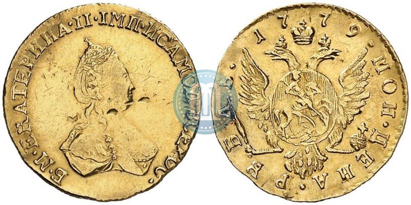 Picture 1 rouble 1779 year  