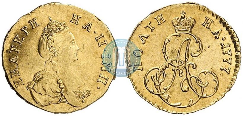 Фото Полтина 1777 года  