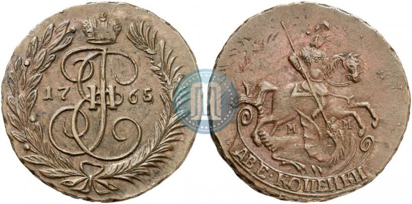 Picture 2 kopecks 1765 year ММ 