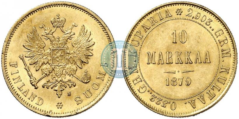 Picture 10 markkaa 1879 year S 
