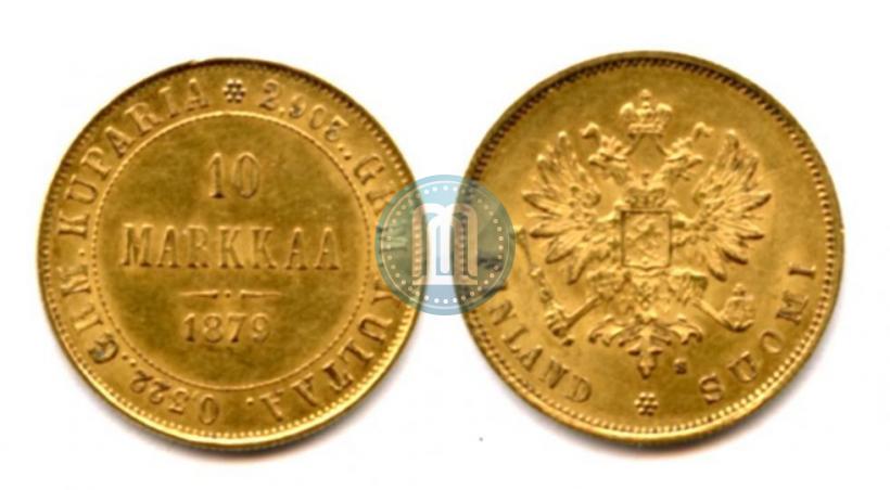 Picture 10 markkaa 1879 year S 