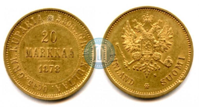 Picture 20 markkaa 1878 year S 