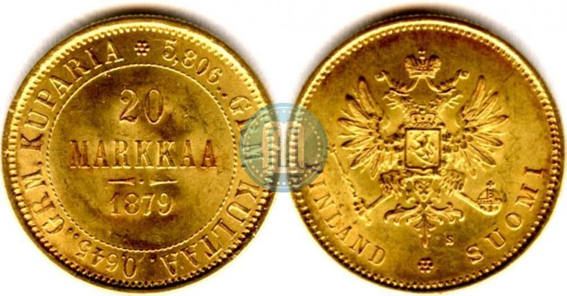 Фото 20 марок 1879 года S 