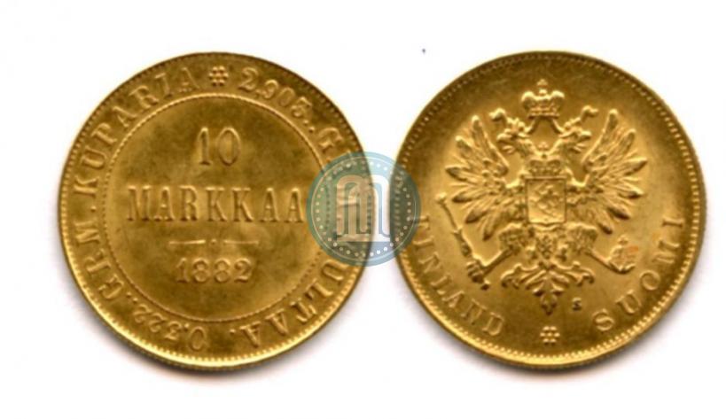 Picture 10 markkaa 1882 year S 
