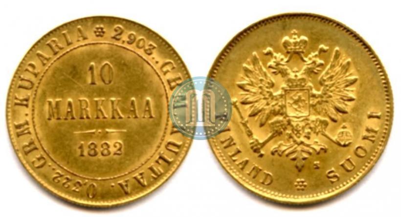 Picture 10 markkaa 1882 year S 