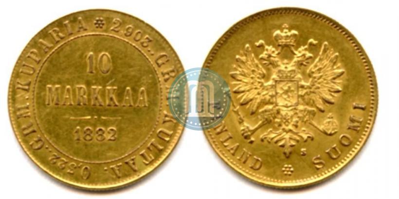 Picture 10 markkaa 1882 year S 