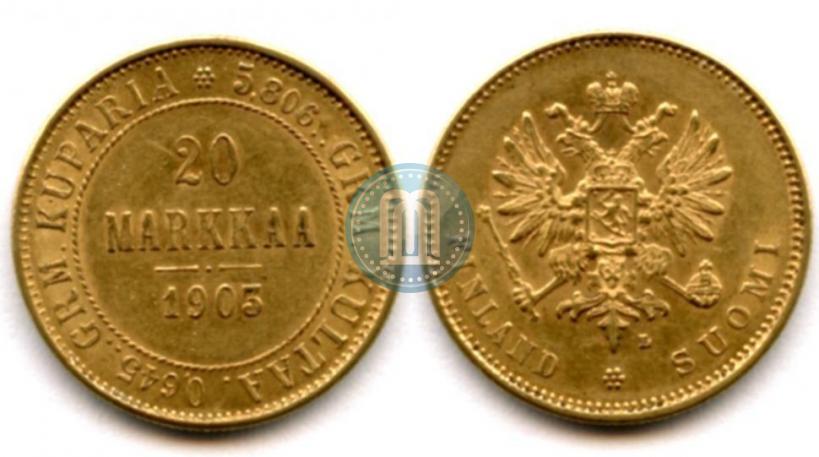 Picture 20 markkaa 1903 year L 