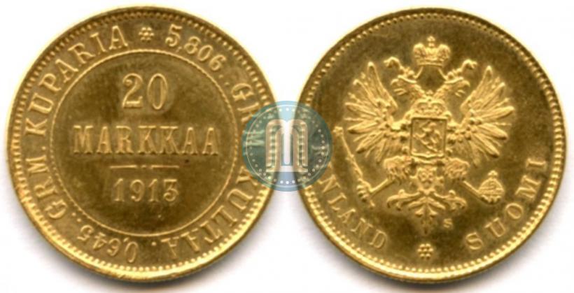 Picture 20 markkaa 1913 year S 