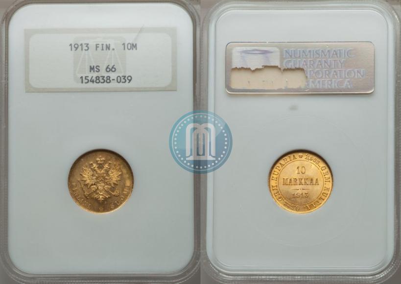 Picture 10 markkaa 1913 year S 