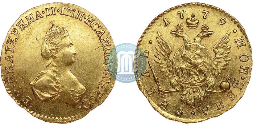 Picture 1 rouble 1779 year  