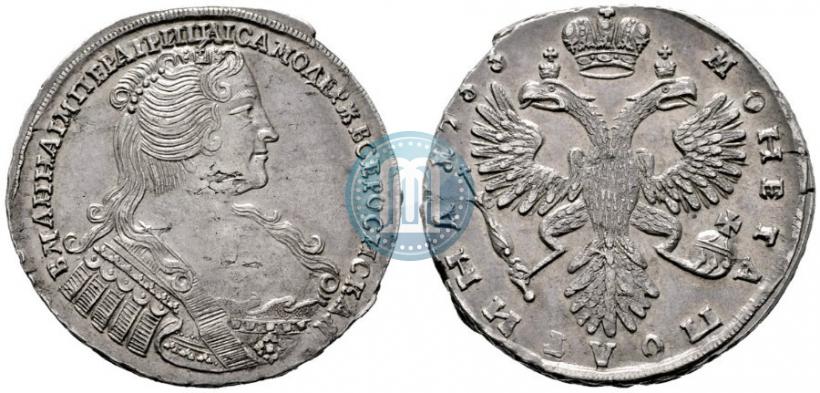 Picture Poltina 1733 year  