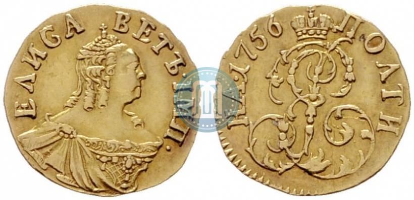 Picture Poltina 1756 year  