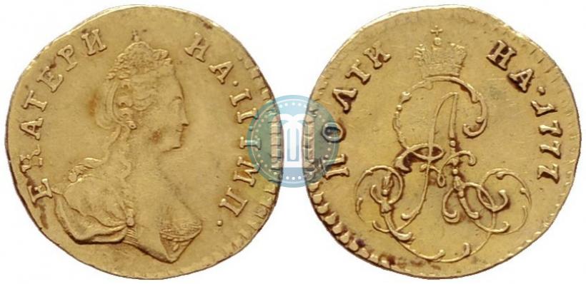 Фото Полтина 1777 года  