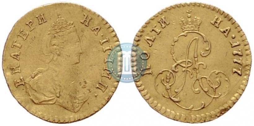 Фото Полтина 1777 года  