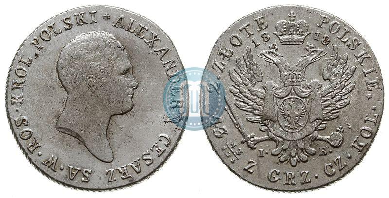 Picture 2 złote 1818 year IB 